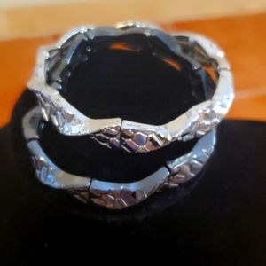 Lia Sophia Stretch bracelets